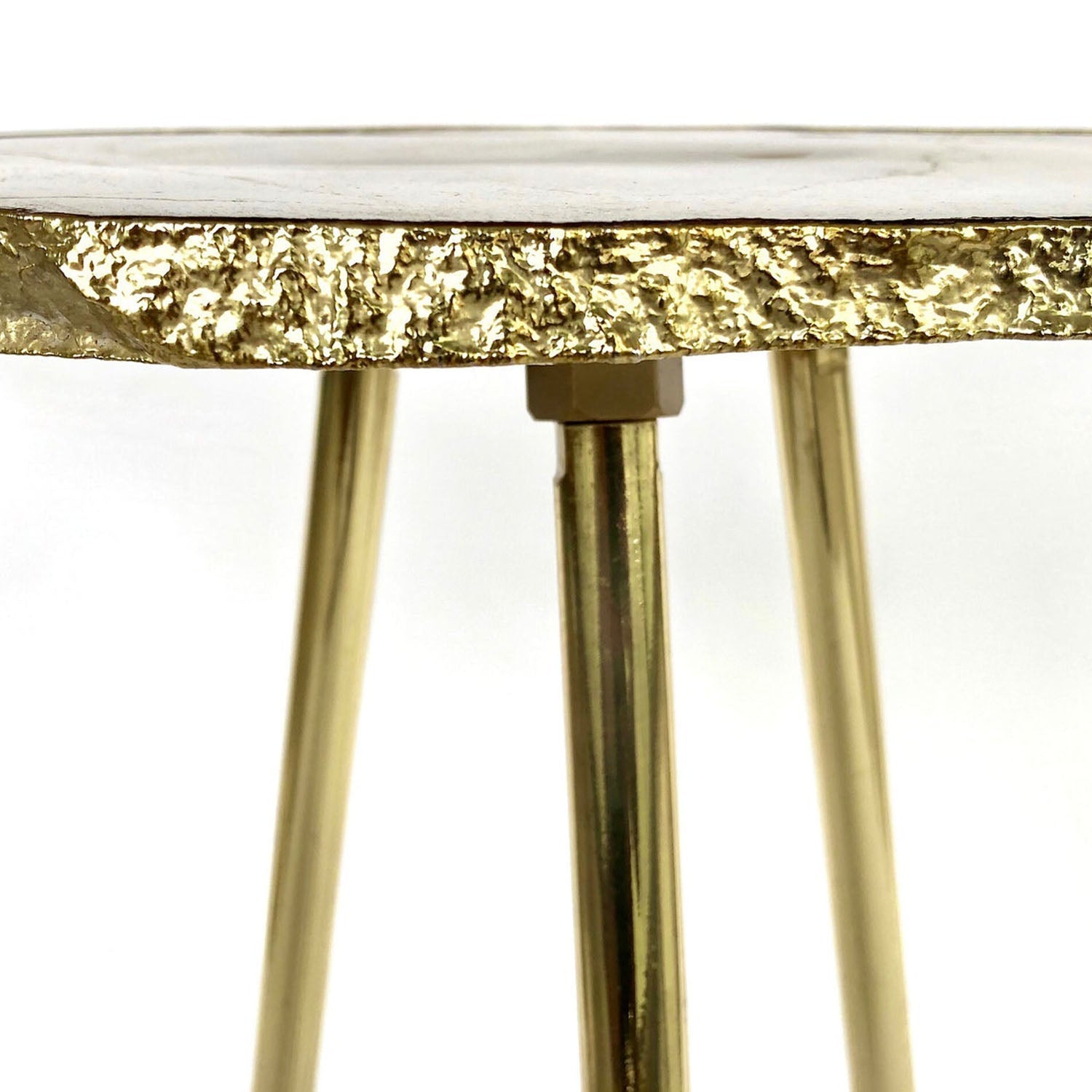 Small White Agate/Single Piece/Crystal/Gemstone/Quartz Organic Edge Side/Drink/Table