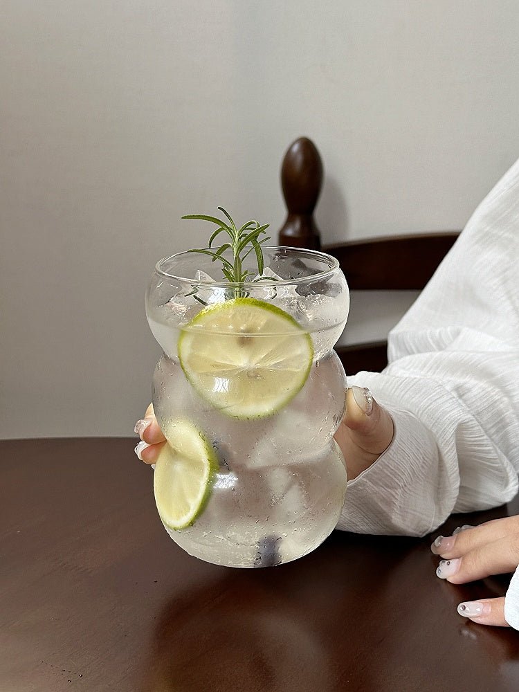 Bubble Shaped Glass Coffee Cups