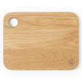 Edles »Ei-Pad« Schneidebrett aus Eichenholz (B-Ware)
