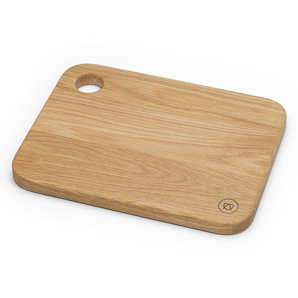 Edles »Ei-Pad« Schneidebrett aus Eichenholz (B-Ware)