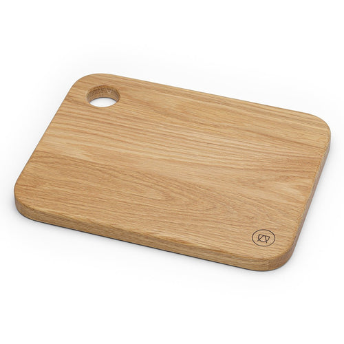 Edles »Ei-Pad« Schneidebrett aus Eichenholz (B-Ware)