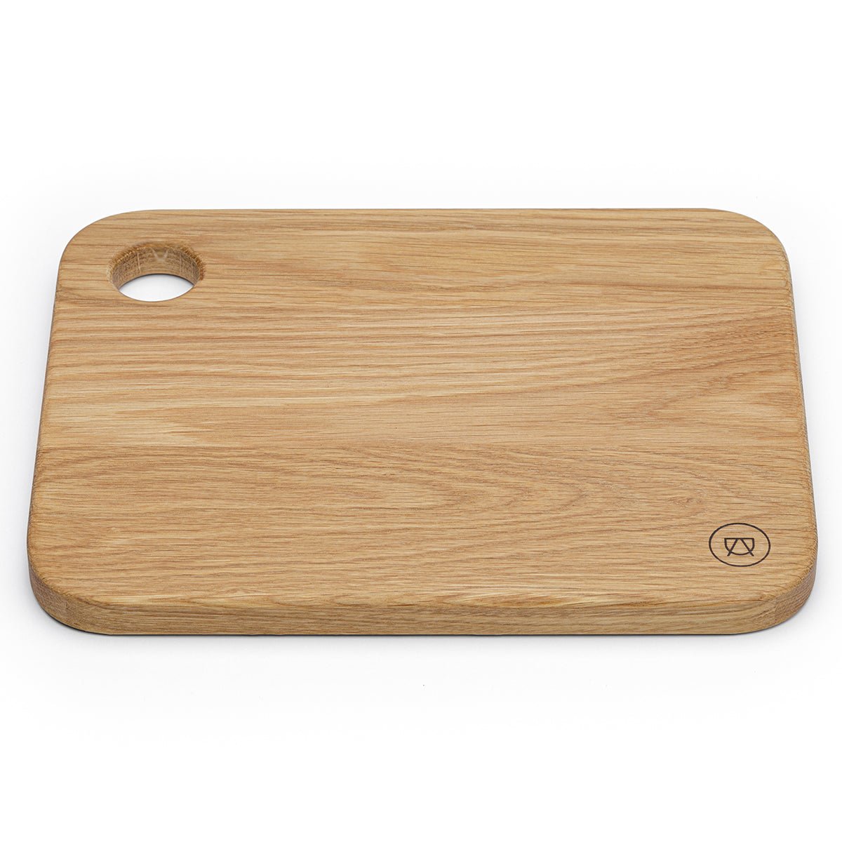 Edles »Ei-Pad« Schneidebrett aus Eichenholz (B-Ware)