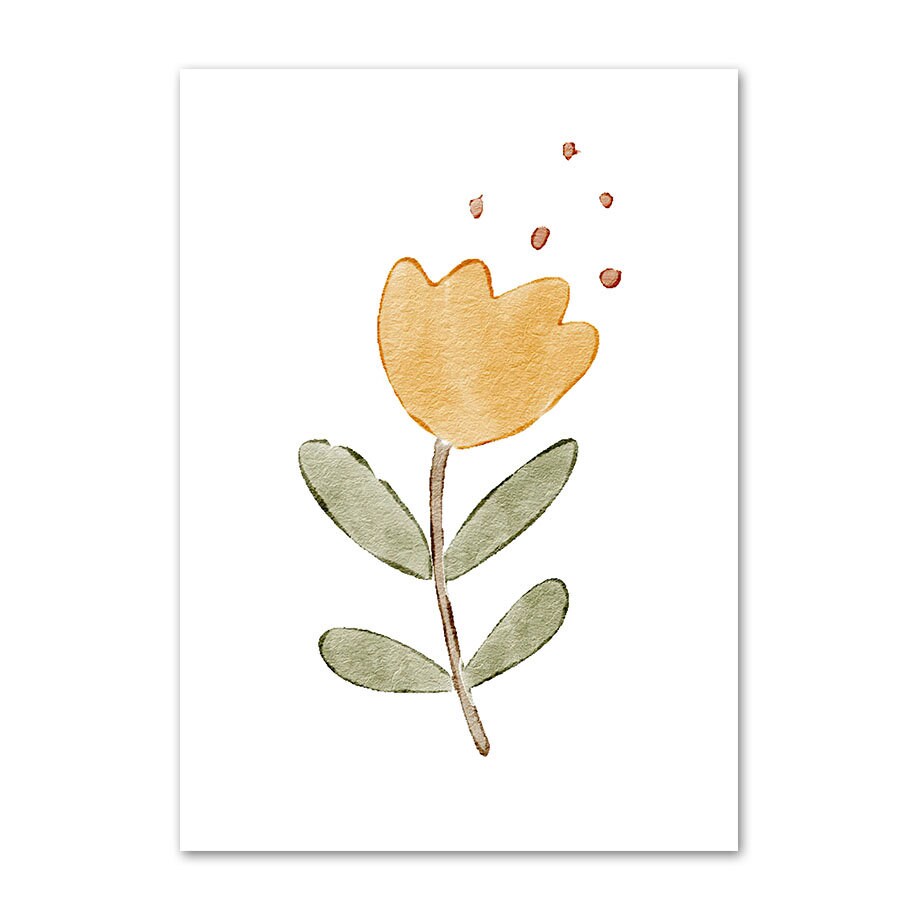 Poster Kinderzimmer Tiere Sonne Regenbogen I Kinderzimmer Bilder I Wand Deko I Kunst Druck I Deko Print I ohne Rahmen